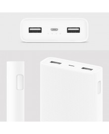 Power Bank Xiaomi 20000mAh 2C, внешний аккумулятор